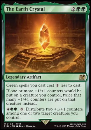 (184) Magic The Gathering Magic: The Gathering - FINAL FANTASY Single: The Earth Crystal  Rare