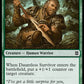 (184/280) Magic The Gathering Zendikar Rising Single: Dauntless Survivor Holo Common