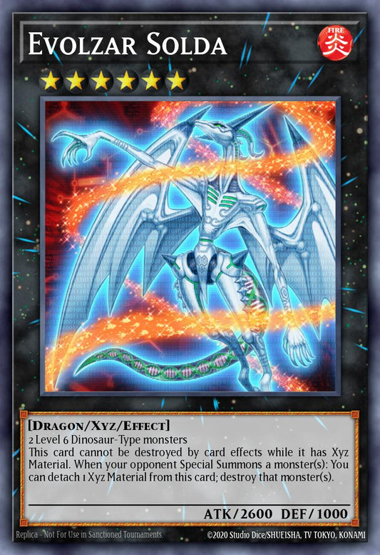 (015) YuGiOh TCG WISU: Wild Survivors Single: Evolzar Solda  Rare