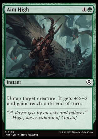 (185) Magic The Gathering Innistrad Remastered Single: Aim High  Common