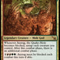 (186) Magic The Gathering Murders at Karlov Manor Single: Anzrag, the Quake-Mole  Mythic