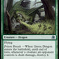 (186) Magic The Gathering Adventures in the Forgotten Realms Single: Green Dragon Holo Uncommon