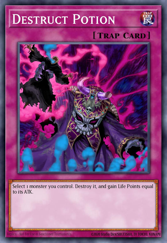 (069) YuGiOh TCG ABPF: Absolute Powerforce Single: Destruct Potion  Common
