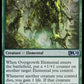 (187/280) Magic The Gathering Core 2020 Single: Overgrowth Elemental Holo Uncommon