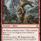 (187/289) Magic The Gathering Time Spiral Remastered Single: Sedge Sliver Holo Rare
