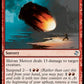 (188/289) Magic The Gathering Time Spiral Remastered Single: Shivan Meteor  Uncommon