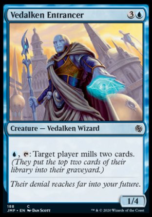 (188) Magic The Gathering Jumpstart Single: Vedalken Entrancer  Common