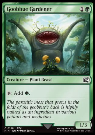 (188) Magic The Gathering Magic: The Gathering - FINAL FANTASY Single: Goobbue Gardener  Common