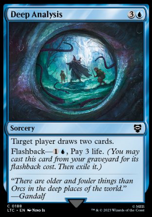 (188) Magic The Gathering Commander: The Lord of the Rings: Tales of Middle-earth Single: Deep Analysis  Common