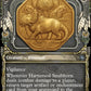 (188) Magic The Gathering March of the Machine: The Aftermath: Extras Single: Harnessed Snubhorn (V.3)  Uncommon