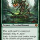 (189) Magic The Gathering Phyrexia: All Will Be One Single: Tyrranax Rex Holo Mythic