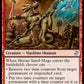 (189/289) Magic The Gathering Time Spiral Remastered Single: Shivan Sand-Mage Holo Uncommon