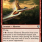 (189) Magic The Gathering Commander Legends: Battle for Baldur's Gate Single: Nemesis Phoenix  Uncommon