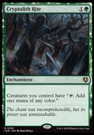 (189) Magic The Gathering Innistrad Remastered Single: Cryptolith Rite Holo Rare
