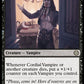 (189) Magic The Gathering Commander: The Lost Caverns of Ixalan Single: Cordial Vampire  Rare