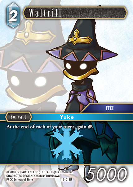 (018) Final Fantasy TCG From Nightmares Single: Waltrill (19-018)  Rare