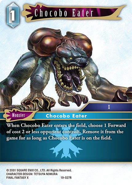 (027) Final Fantasy TCG From Nightmares Single: Chocobo Eater (19-027)  Rare
