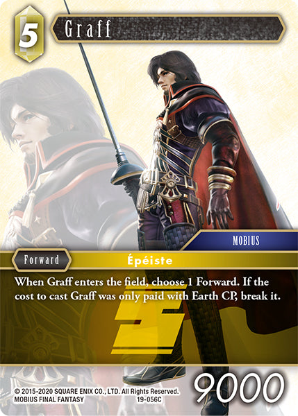 (056) Final Fantasy TCG From Nightmares Single: Graff (19-056)  Common