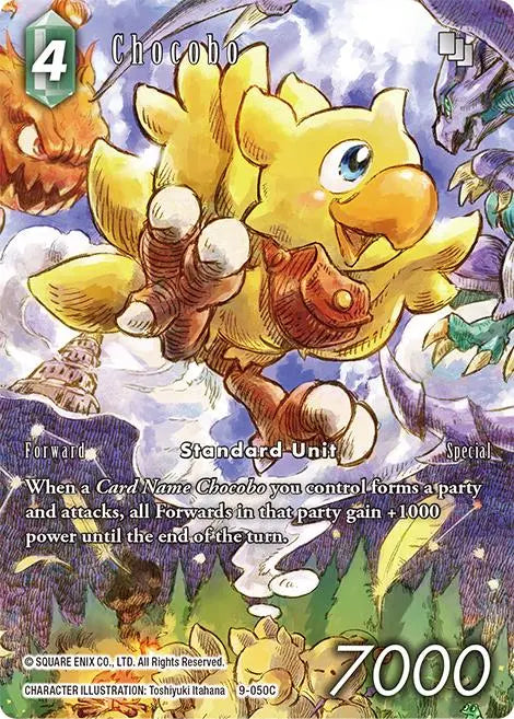 (050) Final Fantasy TCG Opus IX: Lords & Chaos Single: Chocobo (9-050) (V.2)  Common
