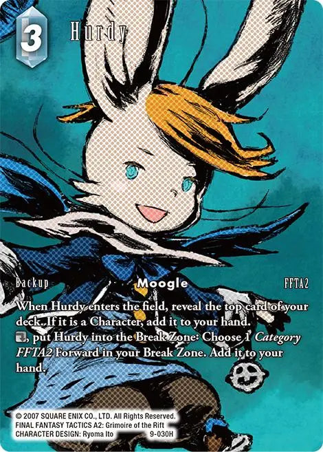 (030) Final Fantasy TCG Opus IX: Lords & Chaos Single: Hurdy (9-030) (V.2)  Hero