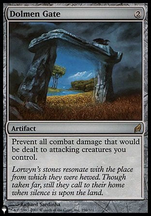 (256) Magic The Gathering The List Single: Dolmen Gate  Rare
