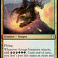 (191) Magic The Gathering Commander: Adventures in the Forgotten Realms Single: Savage Ventmaw  Uncommon
