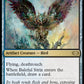 (191/332) Magic The Gathering Double Masters Single: Baleful Strix Holo Rare