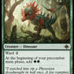 (191) Magic The Gathering The Lost Caverns of Ixalan Single: Hulking Raptor Holo Rare