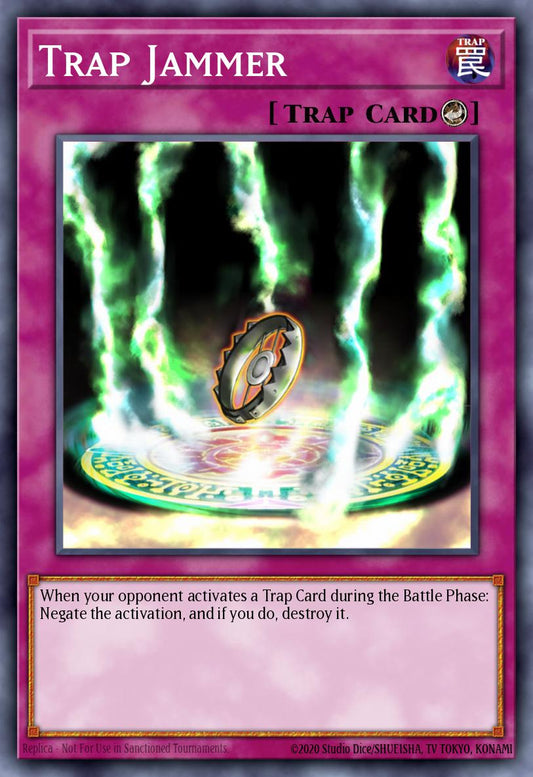 (111) YuGiOh TCG LCJW: Legendary Collection 4: Mega Pack Single: Trap Jammer  Secret Rare