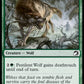 (192) Magic The Gathering Innistrad: Midnight Hunt Single: Pestilent Wolf  Common