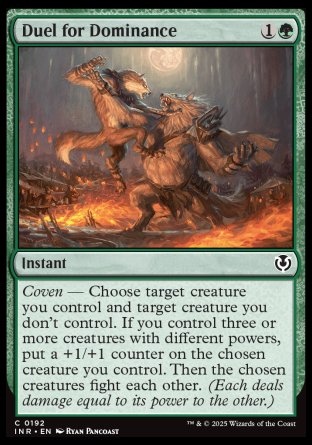 (192) Magic The Gathering Innistrad Remastered Single: Duel for Dominance Holo Common