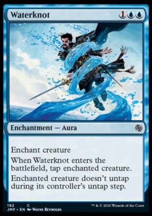 (192) Magic The Gathering Jumpstart Single: Waterknot  Common