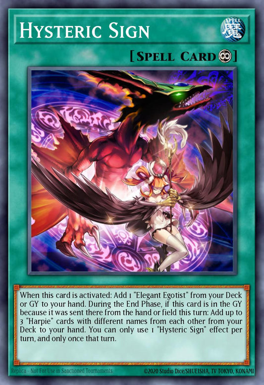 (093) YuGiOh TCG DUOV: Duel Overload Single: Hysteric Sign  Ultra Rare