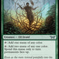 (193) Magic The Gathering Duskmourn: House of Horror Single: Overgrown Zealot Holo Uncommon