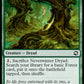 (195) Magic The Gathering Adventures in the Forgotten Realms Single: Neverwinter Dryad  Common