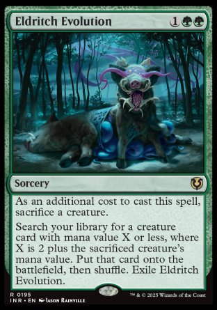 (195) Magic The Gathering Innistrad Remastered Single: Eldritch Evolution  Rare