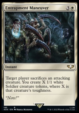 (195) Magic The Gathering Universes Beyond: Warhammer 40000 Single: Bile Blight Holo Uncommon