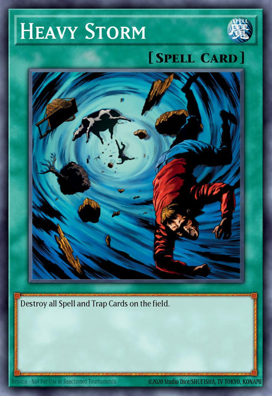 (084) YuGiOh TCG DB2: Dark Beginning 2 Single: Heavy Storm  Super Rare