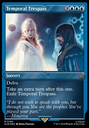 (196) Magic The Gathering Universes Beyond: Assassin's Creed: Extras Single: Temporal Trespass (V.2)  Mythic