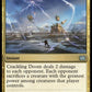 (196) Magic The Gathering Double Masters 2022 Single: Crackling Doom Holo Uncommon