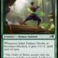 (196) Magic The Gathering Kamigawa: Neon Dynasty Single: Jukai Trainee Holo Common