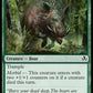 (196) Magic The Gathering Innistrad Remastered Single: Festerhide Boar Holo Common