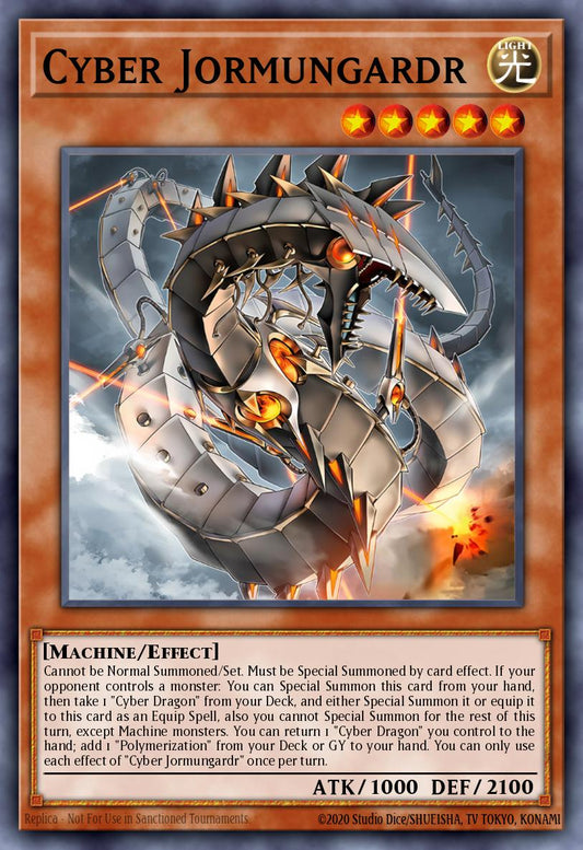 (026) YuGiOh TCG ALIN: Alliance Insight Single: Cyber Jormungardr  Common