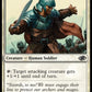 (198) Magic The Gathering Jumpstart 2022 Single: Infantry Veteran  Common
