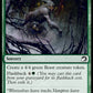(198) Magic The Gathering Innistrad: Midnight Hunt Single: Shadowbeast Sighting Holo Common