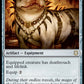 (199) Magic The Gathering Commander: Adventures in the Forgotten Realms Single: Basilisk Collar  Rare
