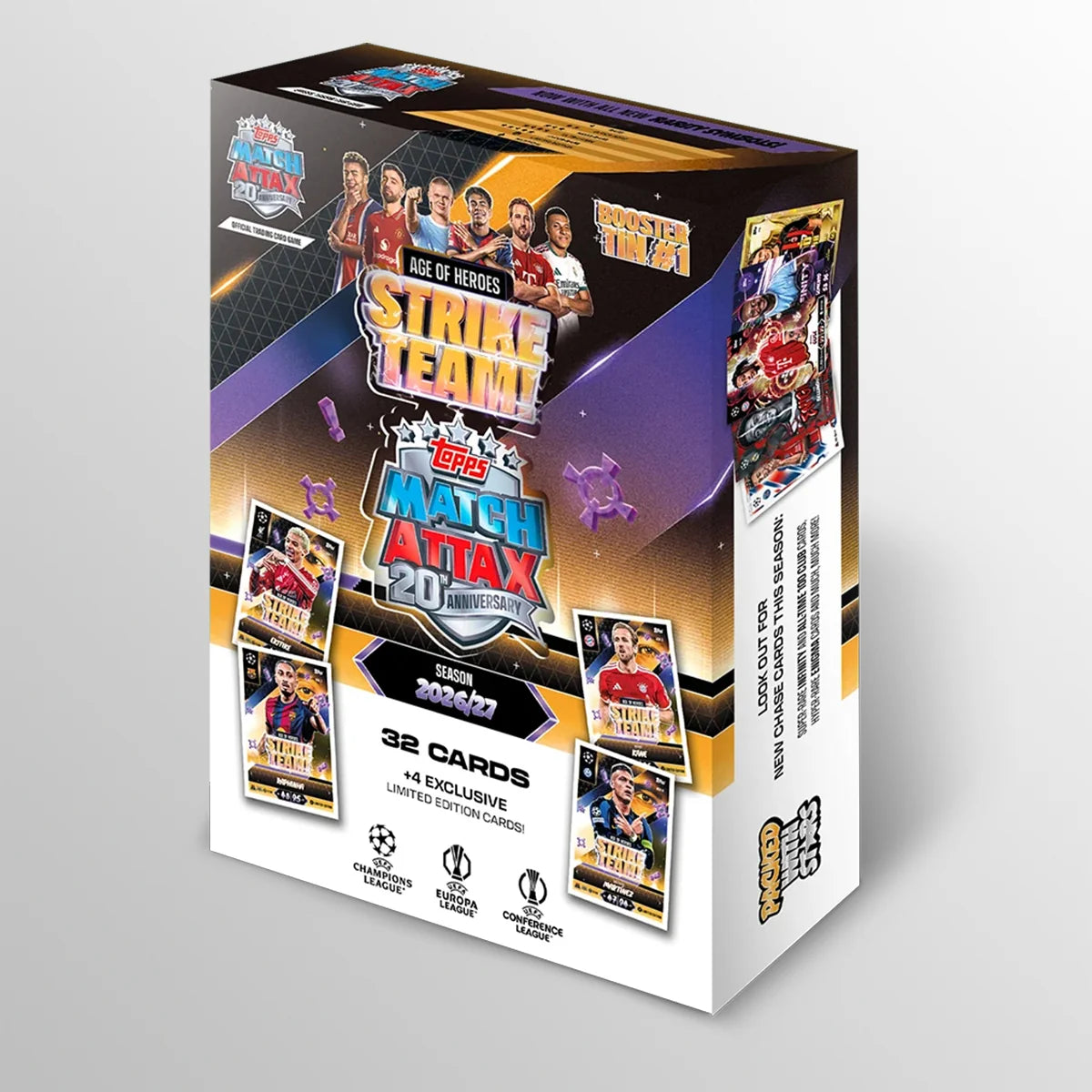 Topps - UCC Match Attax 2026/27 Booster Tins - Strike Team
