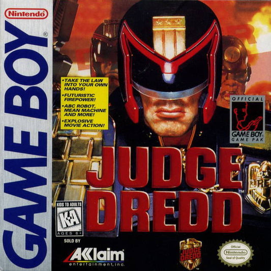 GameBoy: Judge Dredd