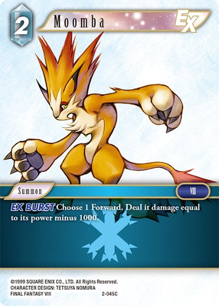 (045) Final Fantasy TCG Opus II Single: Moomba (2-045)  Common