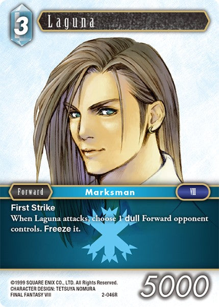 (046) Final Fantasy TCG Opus II Single: Laguna (2-046)  Rare